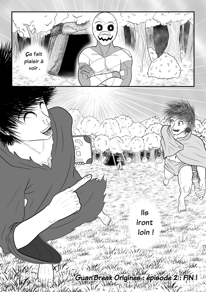 Page 21 de l'épisode 2 de Guan'Break Origines !