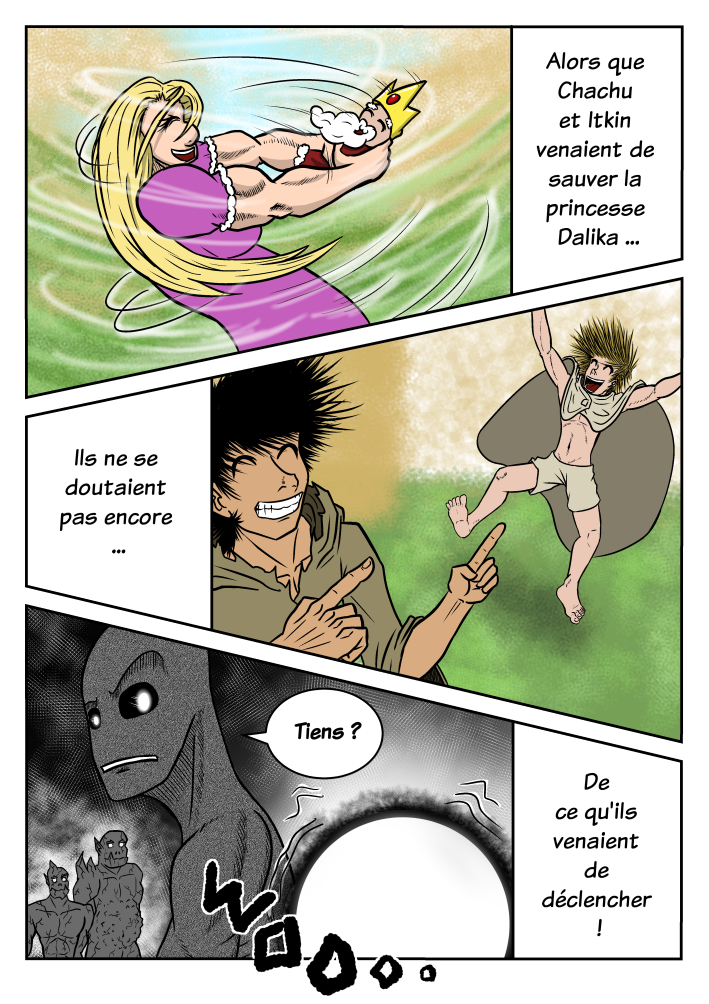 Page 2 de l'épisode 4 de Guan'Break Origines !