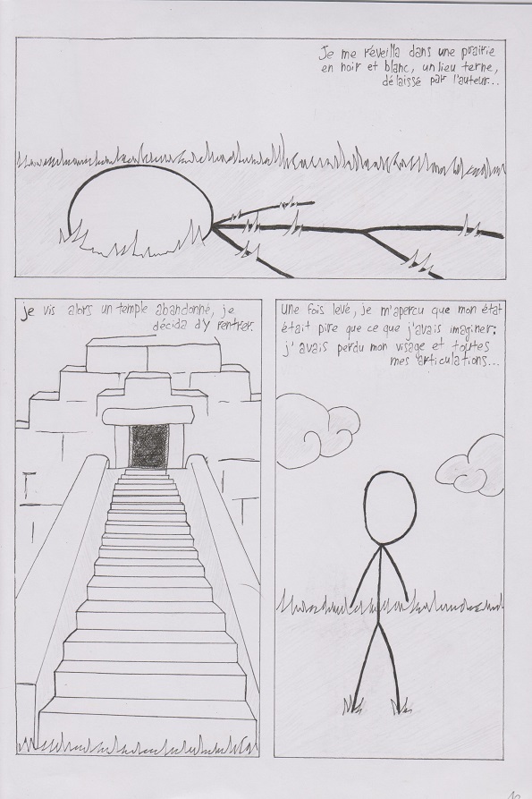 Page 2 du premier épisode de Guan'Break!