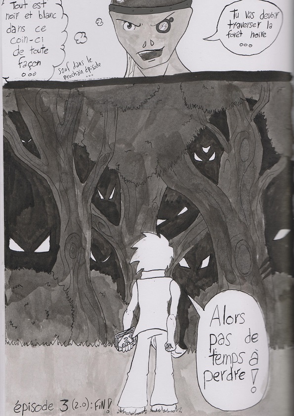 Page 20 de l'épisode 3 version 2.0 de Guan'Break!