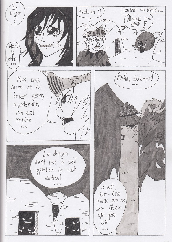Page 12 du huitième épisode de Guan'Break!