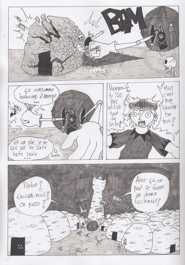 Page 15 du huitième épisode de Guan'Break!