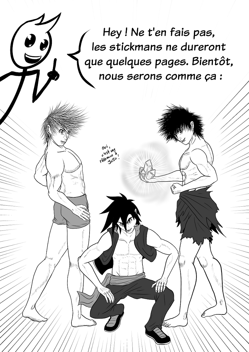 Tkt, le niveau de dessin s'améliore.